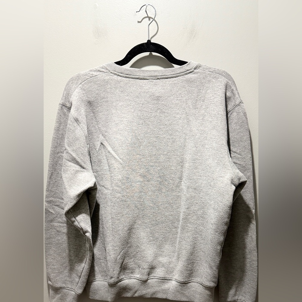 Helly Hansen Men’s Bottle Neck Logo Crew Sweatshirt - Grey - Picture 3 of 5